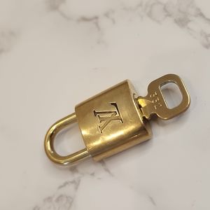 Authentic Louis Vuitton Lock and Key